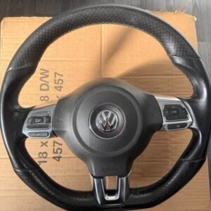 Vw flatbottom steering wheel with correct airbag
