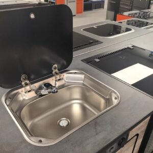 VW Crafter Camper Van Conversion Furniture Pod Kitchen Oven Grill Hob Fridge