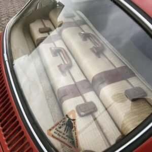 Original VW suitcase set for '61up beetles. The large one goes under the front hood, the other 2 behind the rear seat.