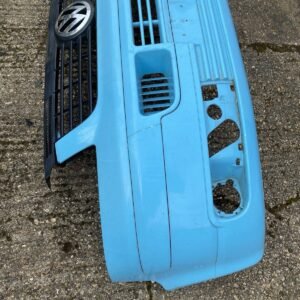 Volkswagen T5 Transporter Caravelle Front End Bumper Painted In Blue Smooth