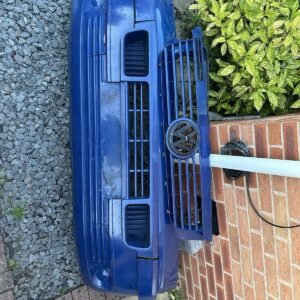 Complete Vw T5 Front Bumper. All Inserts And Grills Etc Present With Badge
