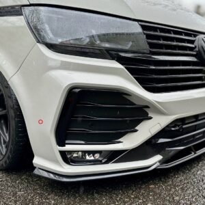 breaking VW T6.1 Transporter HQ GT-T Front Bumper In Primer with Gloss Black Trims